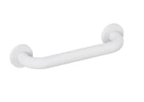 HEWI poignée de baignoire ,A=300,av. fix. rosace, ed. mat, blanc de sécurité