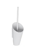 HEWI ensemble brosse wc ,edition mat blanc de sécurité