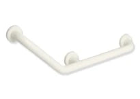 Hewi 801 L-barre main.coudée ,135° (45°barr. coudée),BM211.3,L-vrs, blanc pur