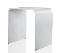 Huppe Acces siège de douche taille M 250 x 350 x 400 mm - blanc mat