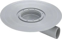 Viega Advantix terrasafvoer basiselement met flens horizontale afvoer 50 mm