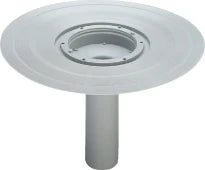 Viega Advantix terrasafvoer basiselement met flens verticale afvoer 75 mm