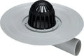 Viega Advantix terrasafvoer met bladvanger horizontale afvoer 75 mm