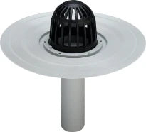 Viega Advantix terrasafvoer met bladvanger verticale afvoer 75 mm