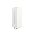 HEWI zeepdispenser, manueel,gepoedercoat mat wit