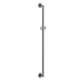 HEWI barre d.douche , Ø25,L=1100mm, poudre, gris foncé mat/chr