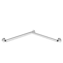 Hewi 900 barre de douche , Ø32,dr,W1=765, W2= 765, chromé