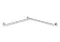 HEWI barre d.douche , Ø32,ga,W1=765, W2= 765, chromé