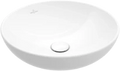 Villeroy & Boch Loop & Friends vasque à poser 380 x 380 x 130 mm - blanc - sans trou de robinetterie - avec trop-plein