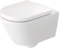 Duravit D-Code toilette suspendue Rimless - blanc - sans rebord B370xD540 mm