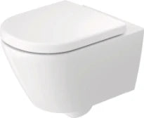 Duravit D-Code toilette suspendue Rimless - blanc - sans rebord B370xD540 mm