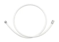 HEWI doucheslang L=2000mm,wit, cone chroom
