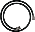 Axor ShowerSolutions flexible de douche en textile 1/2 x 1250 mm - avec écrou conique et cylindrique - Chrome noir brossé