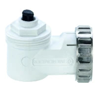 Heimeier Acces adapteur coudé M30 x 1,5 pour tête thermostatique WK - blanc