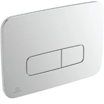 IDEAL STANDARD Oleas M3 plaque de commande 2F commande mechanique angles arrondis  chromé