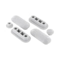 IDEAL STANDARD Acc. WC Washpoint + slow closing Butées abattant  Blanc brillant