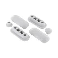 IDEAL STANDARD Acc. WC Washpoint + slow closing Butées abattant  Blanc brillant