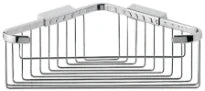 Inda Hotellerie panier de douche 22 - 9 o 22  CM chromé modèle en coin