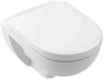 Villeroy & Boch O.novo toilette suspendue PACK TwistFlush (toilet suspendue + abattant avec softclose) sans rebord - blanc
