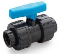 Eupen PVC Pression vanne à bille FF 63 x 63 mm
