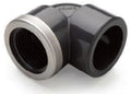 Eupen PVC pression coude intermédiaire 90° FF 63 x 2