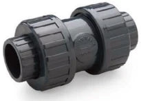 Eupen PVC pression raccord clapet anti-retour avec manchons à coller 25 MM
