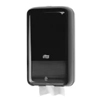 DISTRIBUTEUR PAPIER TOILETTE TORK T3 noir synthetique papier plié