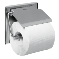 Franke Standard oorte-rouleau de papier toilette avec rabat - acier inoxydable