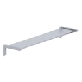 Normbau Cavere Tablette en verre, 650 x 150 mm, Cavere® argent métallisé 096