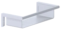 Normbau Console, fixation murale, 338 x 150 x 80 mm, Cavere® Blanc satiné 092