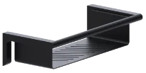 Normbau Console, fixation murale, 338 x 150 x 80 mm, Noir carbone 091