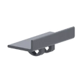 Normbau Console de douche, à visser, 250 x 130 x 47 mm, Cavere® anthracite métallisé 095