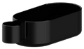 Normbau Tablette 7515280, 160 x 80 x 50mm, adaptable, Noir 016