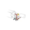 Jaga kit 103 - raccordement vers le mur départ à l'extérieur - EK3/4 - Tête de vanne manuelle - raccords bicônes EK3/4 x 15/1 mm