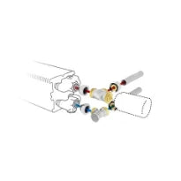 Jaga kit 225 - raccordement vers le mur - commande au sein de l'habillage - vanne Jaga - EK3/4 - Jaga Heimeier tête de vanne chauffer et refroidir - raccords bicônes EK3/4 x 20/2 VPE/ALU