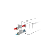 Jaga kit 302 - raccordement avec 2 vannes de retour - EK3/4 - raccords bicônes EK3/4 x 15/1 mm