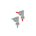 Jaga kit 304 - raccordement avec 2 vannes de retour - sans raccords bicônes
