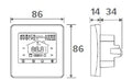 Jaga U_thermostat JAGA JRT-100 - BUILT-IN