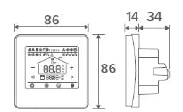 Jaga U_thermostat JAGA JRT-100 - BUILT-IN